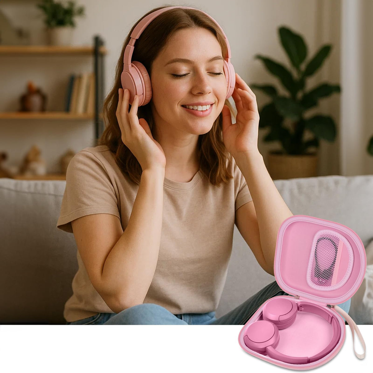 casmilee universal headphone case fits multiple models for versatile protection