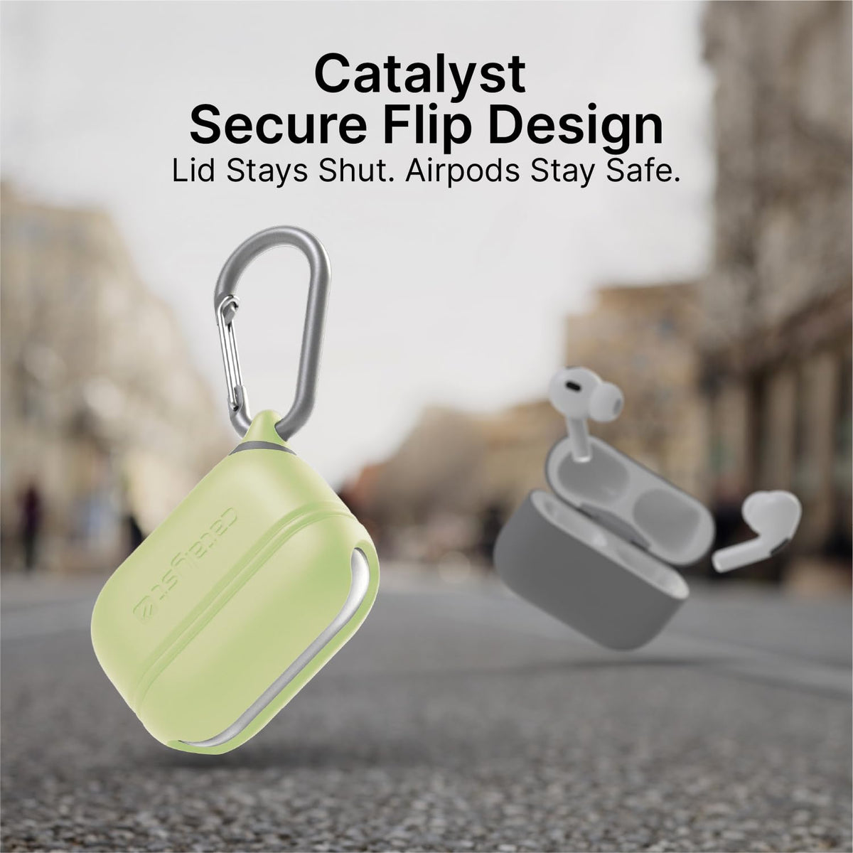 Catalyst AirPods Pro 3 case silicone shocks absorb impacts on drops.