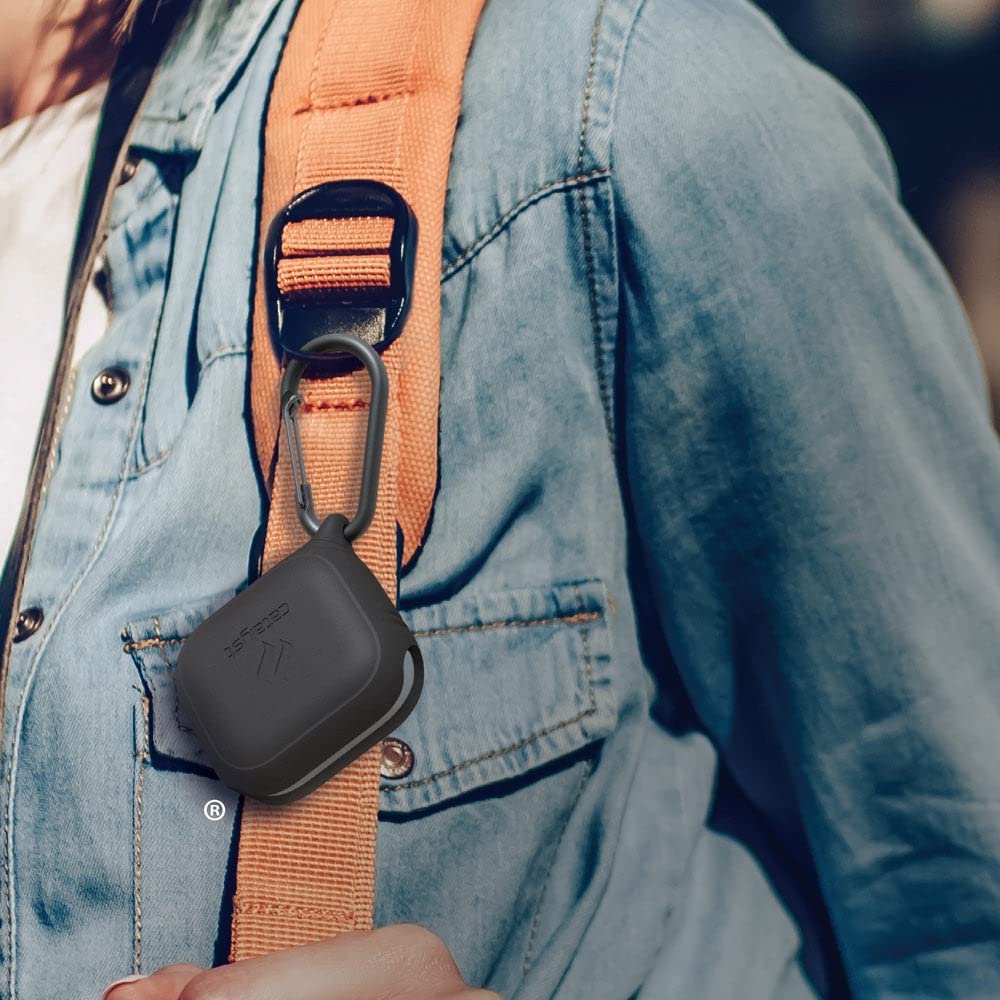 Catalyst top view revealing USB-C access and charging convenience
