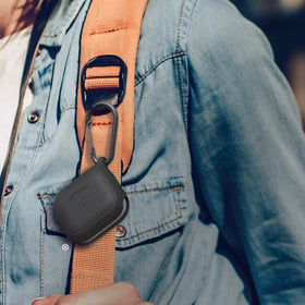 Catalyst top view revealing USB-C access and charging convenience