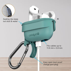 Catalyst AirPods 4 wireless charging compatibility with case on
