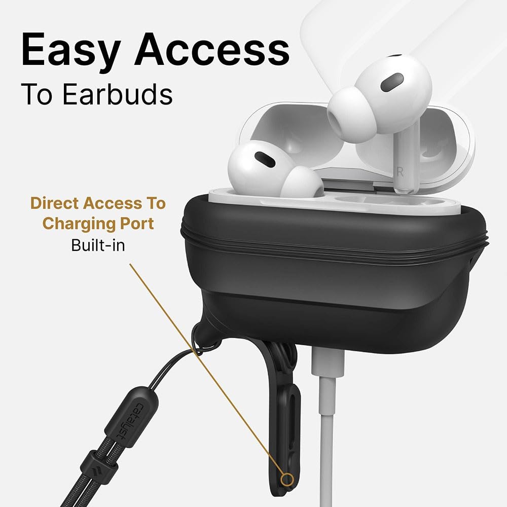 Catalyst base plug open showing USB-C access for fast charging convenience