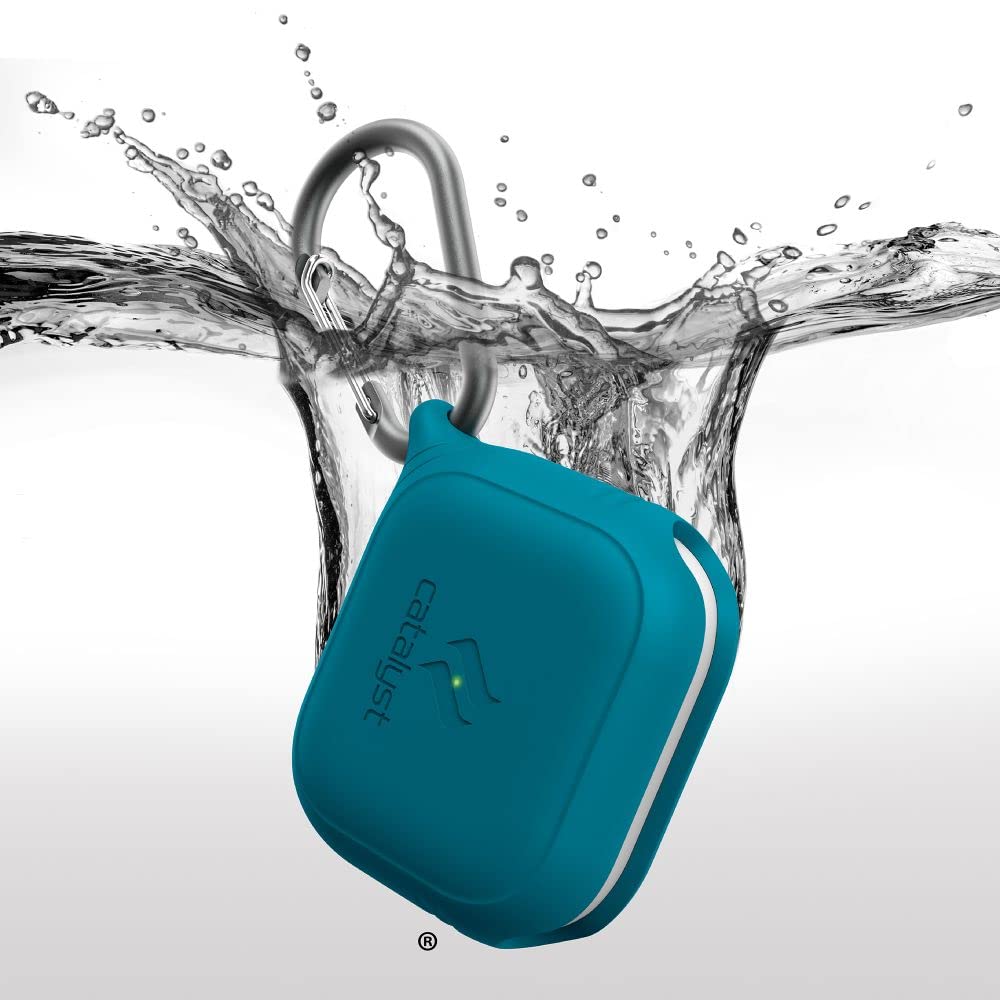 Catalyst aluminum carabiner clipped to backpack for travel convenience