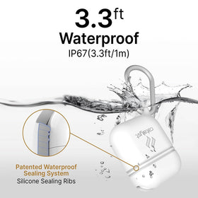 Catalyst attached with carabiner to backpack for easy carry and quick access