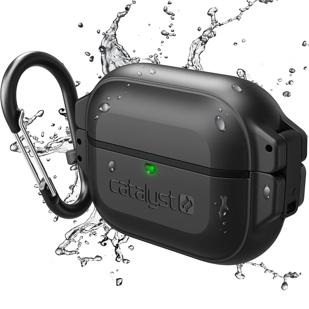 Catalyst front packaging for AirPods Pro case showing durable protection