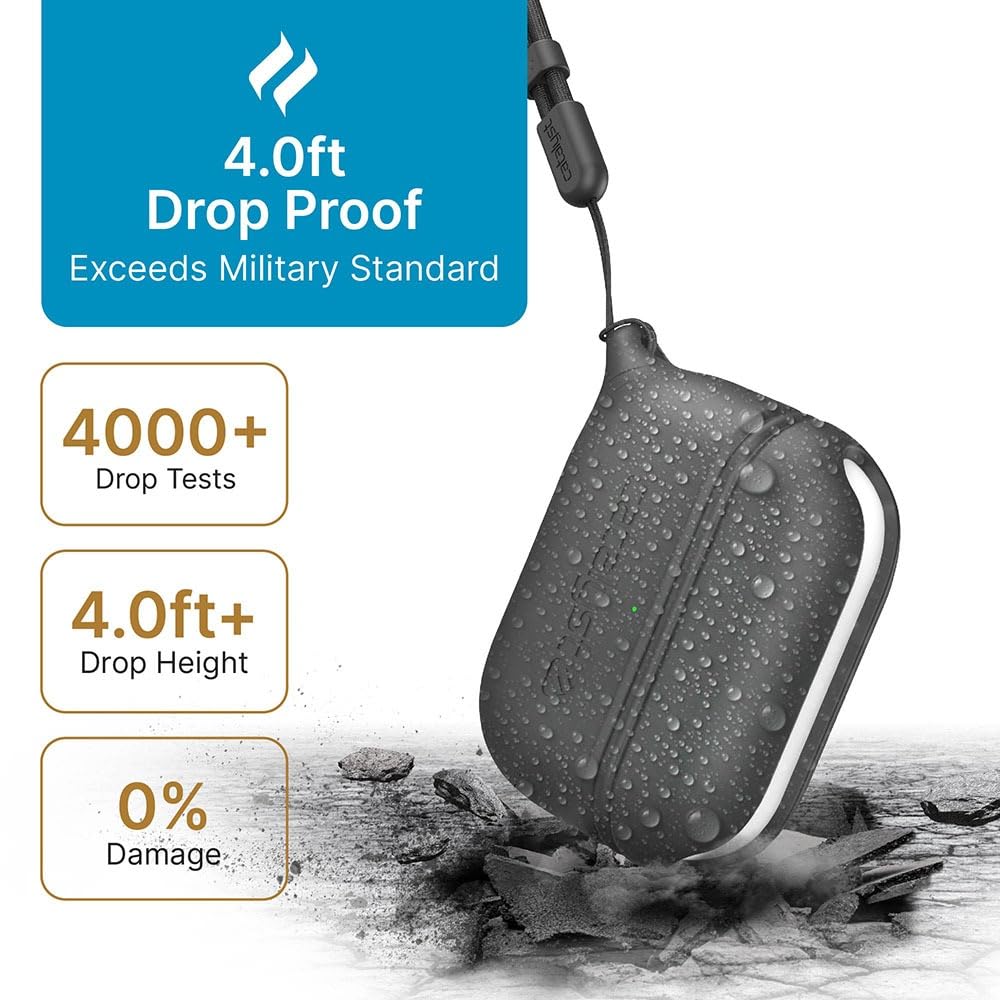 Catalyst attached lanyard on backpack for easy carry and anti-loss benefit