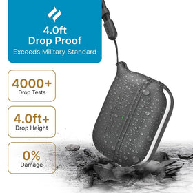 Catalyst attached lanyard on backpack for easy carry and anti-loss benefit