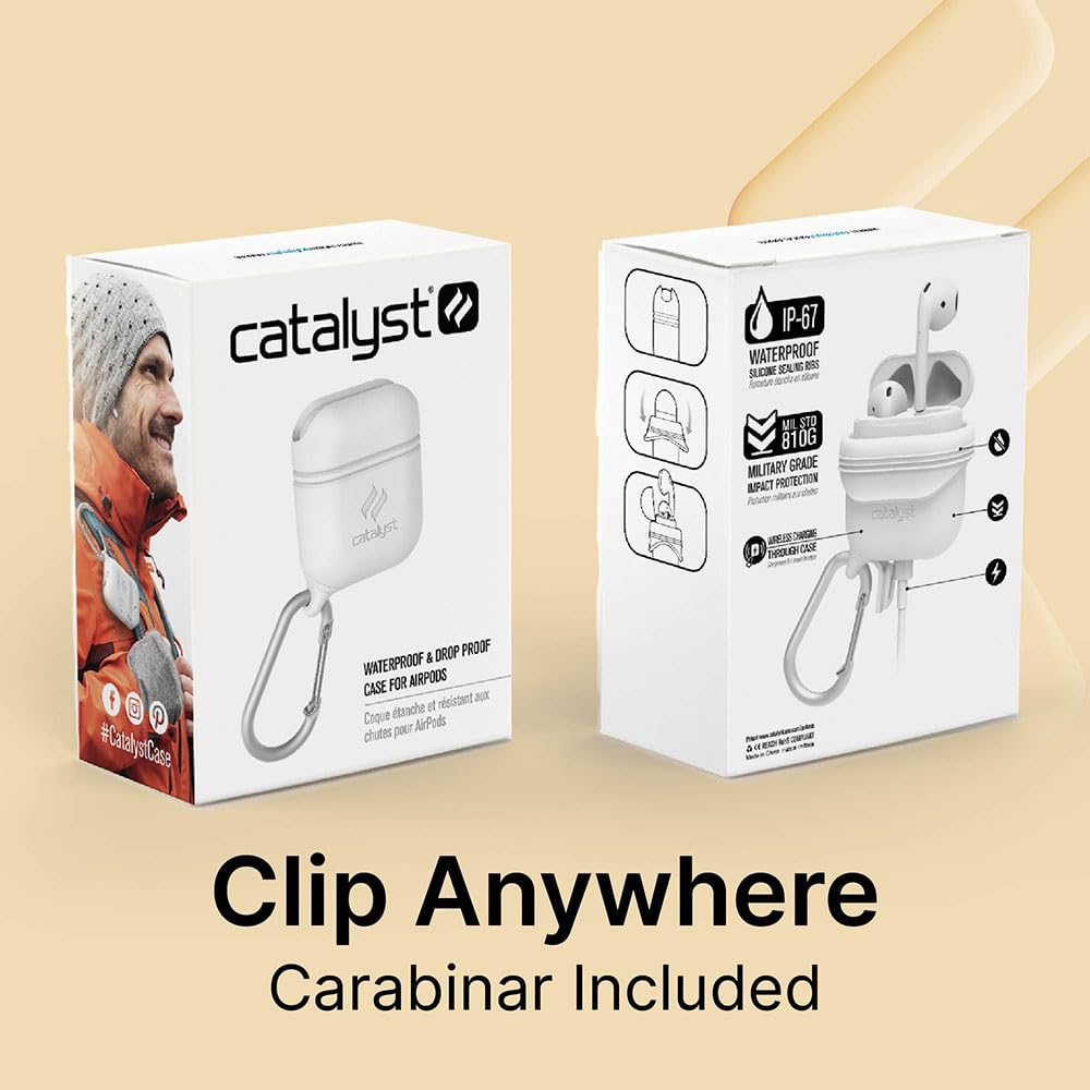 Catalyst in commuter setting showing protection and convenience on the go