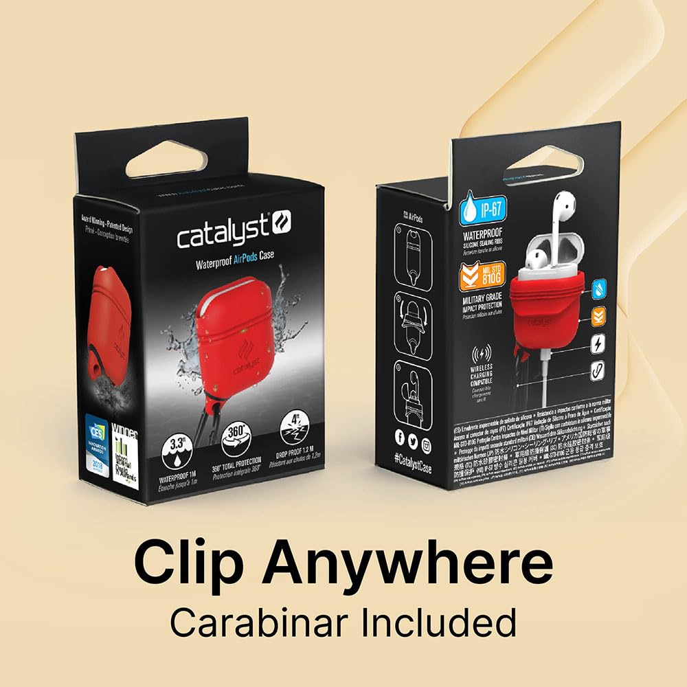 Catalyst case in commuting scene showing secure carry and everyday use