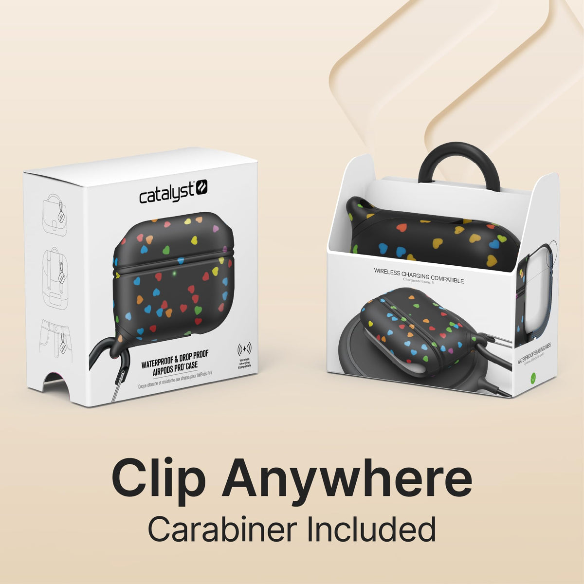 Catalyst case on runner's gear showing outdoor protection and active lifestyle benefit