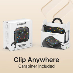 Catalyst case on runner's gear showing outdoor protection and active lifestyle benefit