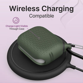 Catalyst case connected to USB-C cable, enables quick charging