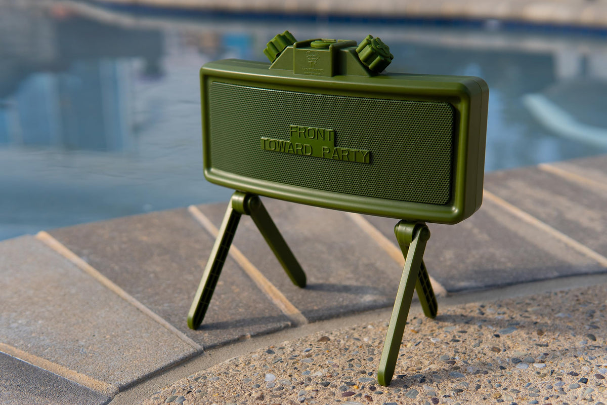 Catastrophic Industries Claymore excels at camping, beach parties, and poolside gatherings.