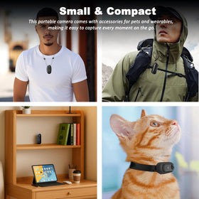 Catchallway 4K camera waterproof case supports underwater capture up to 20 meters.