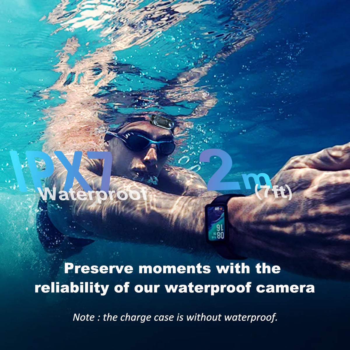 Catchallway battery case extends recording time for longer sessions.