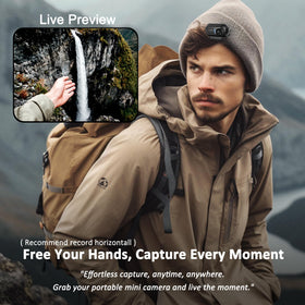 Catchallway hands-free wearable setup ready for secure daily recording