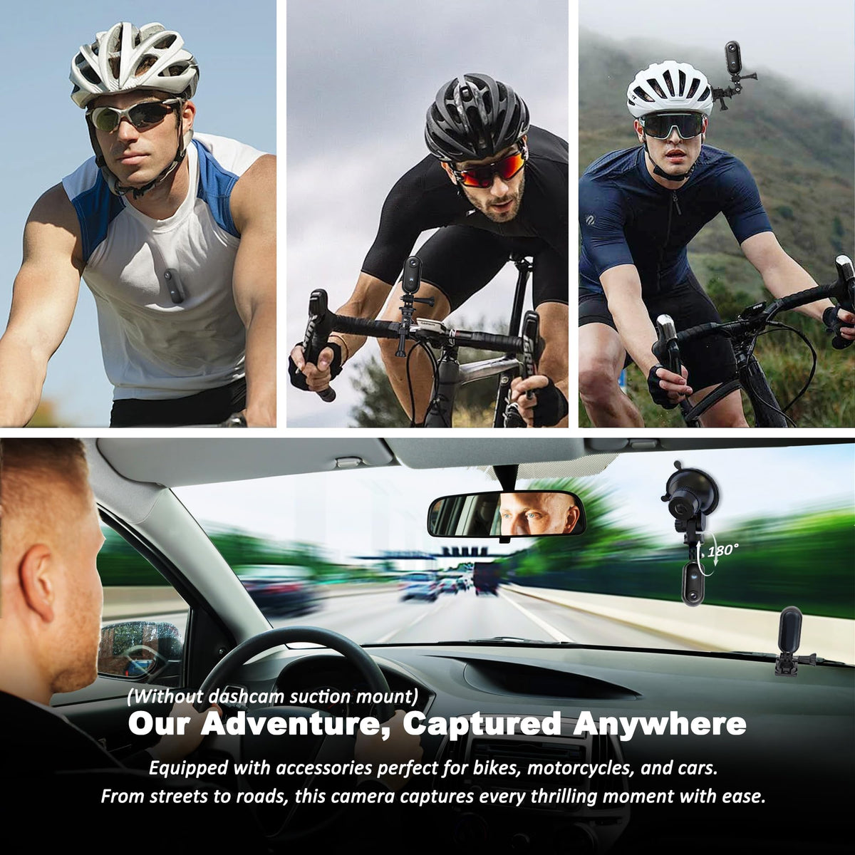 Catchallway mini body camera magnetic clip mount enables hands-free recording during outdoor adventures.