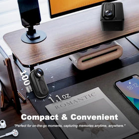 Catchallway wearable camera on the body, perfect for travel adventures.