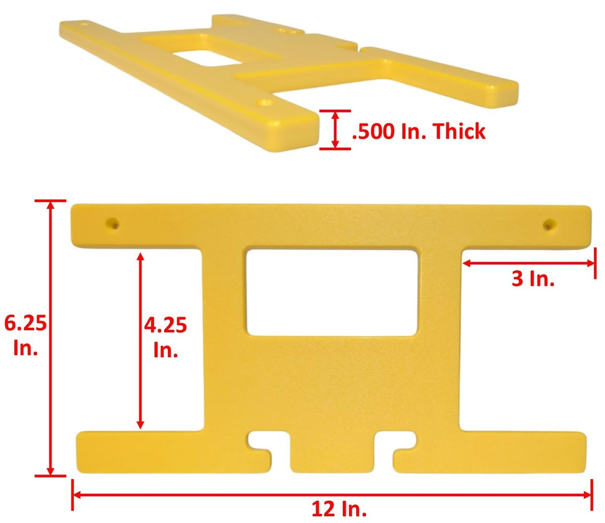 Cauff Poly Heavy Duty Extension Cord Storage Reel side view highlights durable HDPE construction