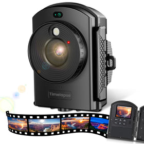 Caupureye Time Lapse Camera exterior setup for weather-resistant outdoor shoots