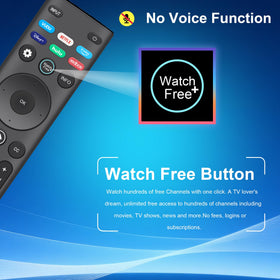 Cawphestic in-use shot controlling VIZIO TV for immediate functionality