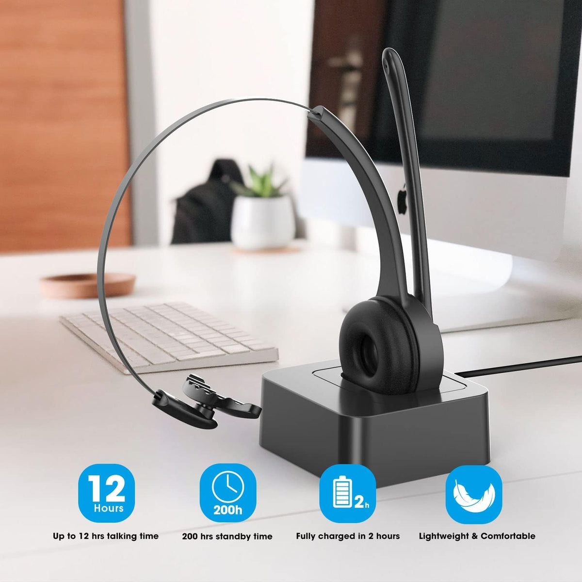 Caymuller next to smartphone for scale highlighting compact design and portability