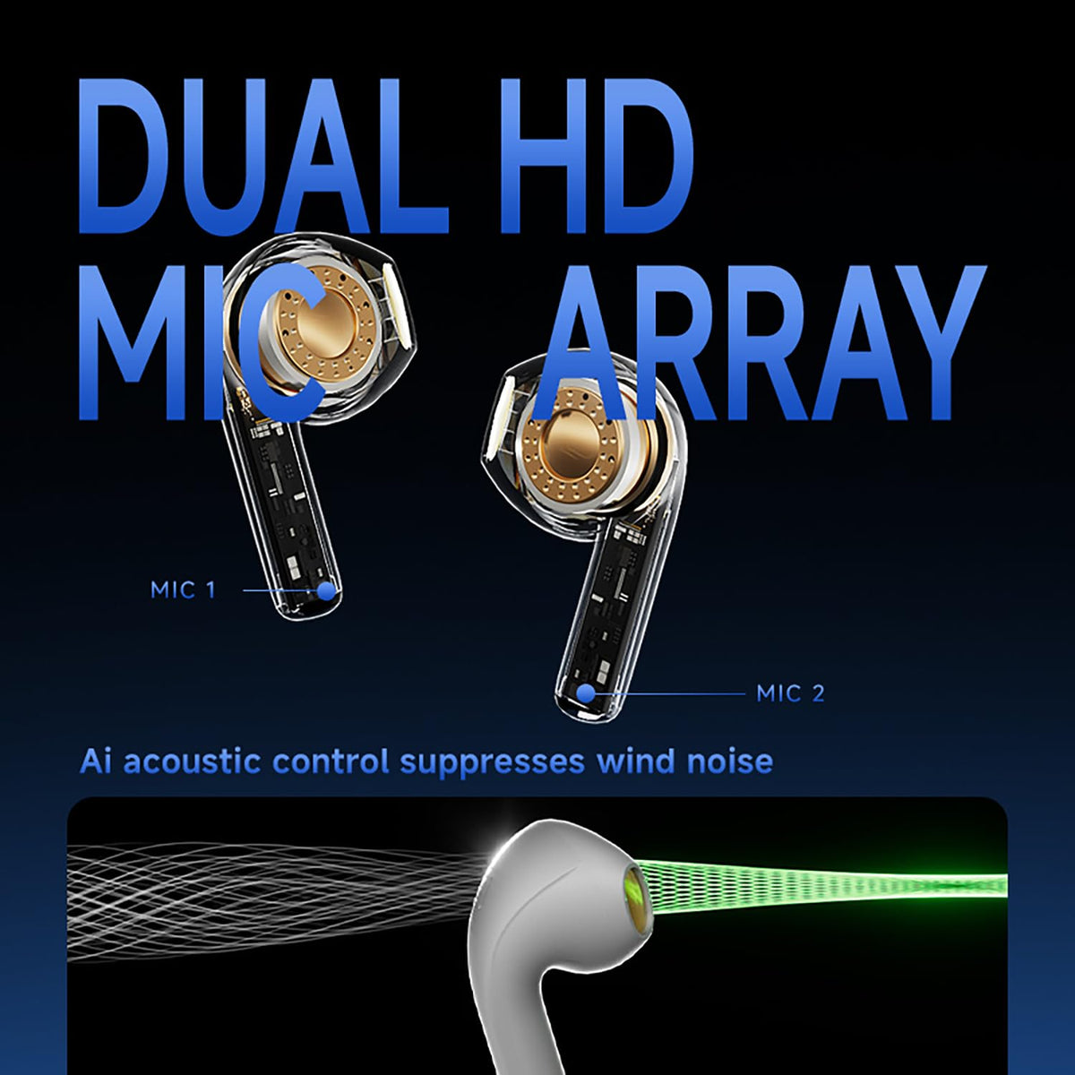 CCA Air3 13mm dynamic driver delivers deep bass.
