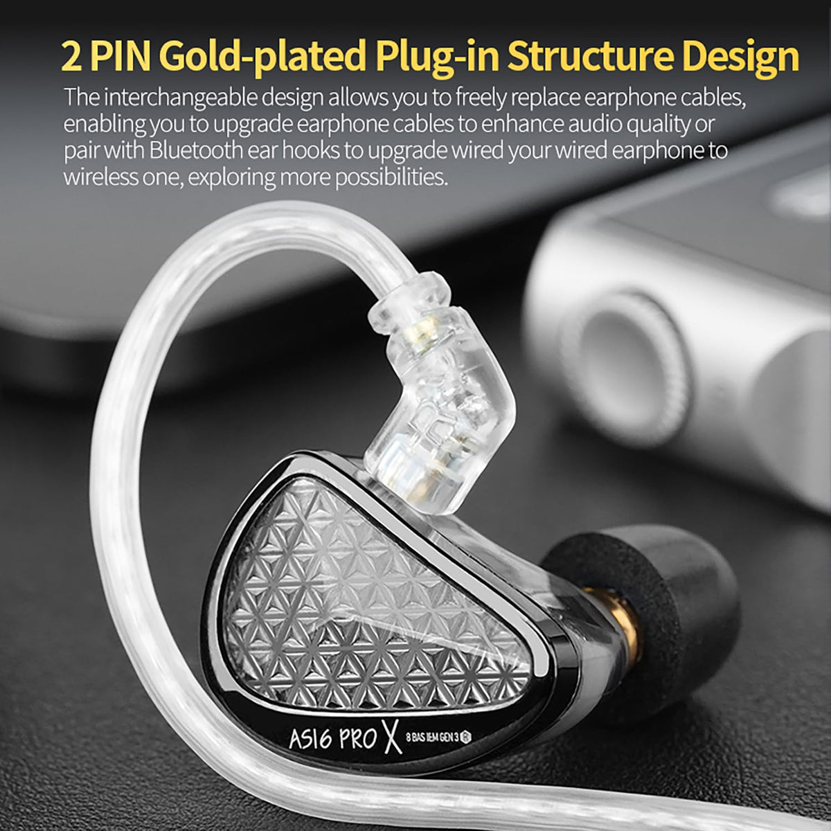 CCA AS16 PRO X ideal for audiophiles, DJs, and performers in live settings