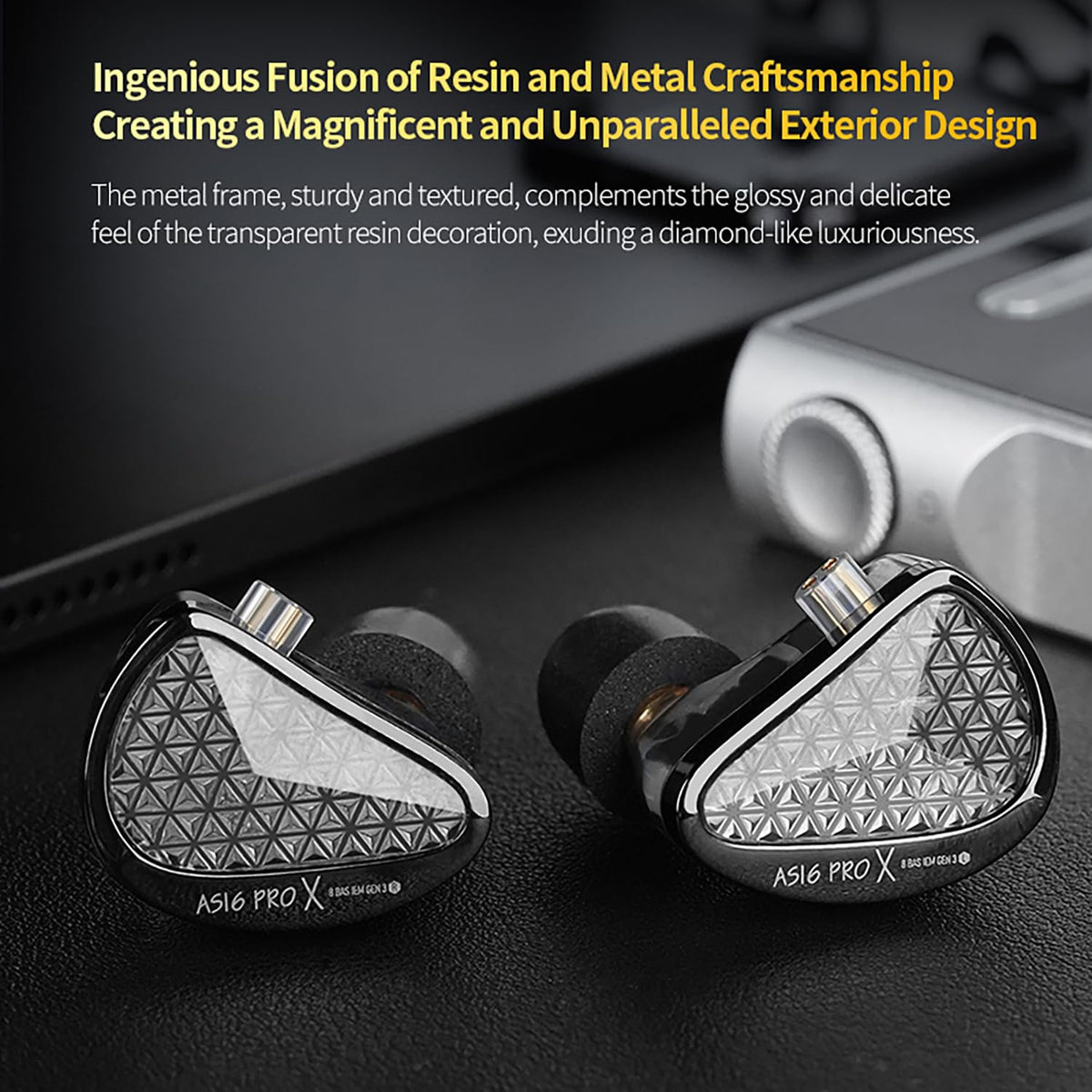 CCA AS16 PRO X hi-fi tuning delivers wide frequency range for rich detail