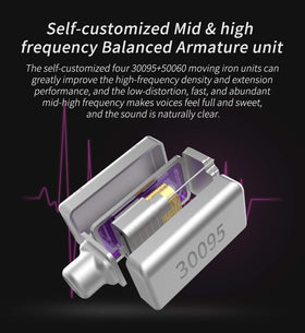 CCA C10 close-up of driver port and nozzle delivering clear sound detail