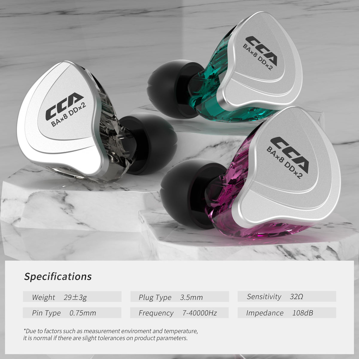 CCA C10 onstage with musician demonstrating monitoring clarity and isolation