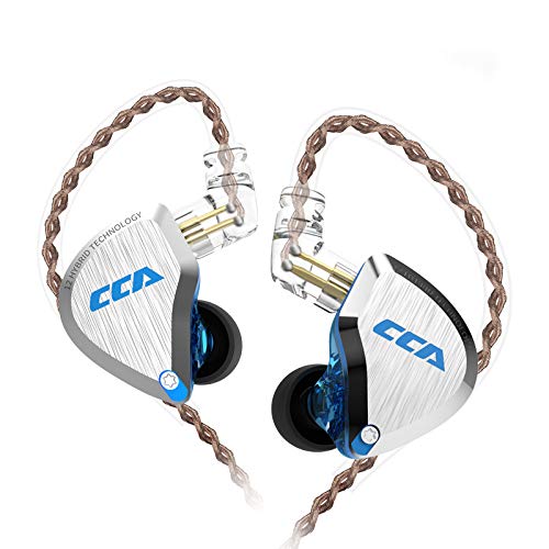 CCA C12 front view showing ergonomic shells and branding, comfortable fit benefit