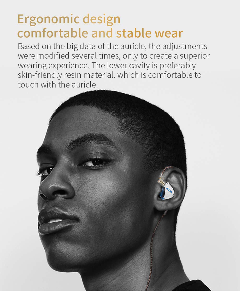 CCA C12 inline mic and remote shown for hands-free HD calls and simple playback control