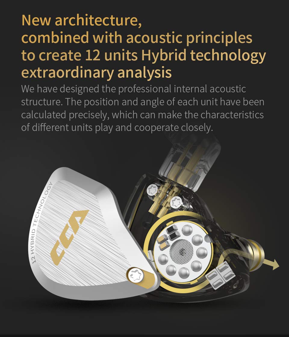 CCA C12 resin and zinc alloy detail highlighting durable build and premium feel