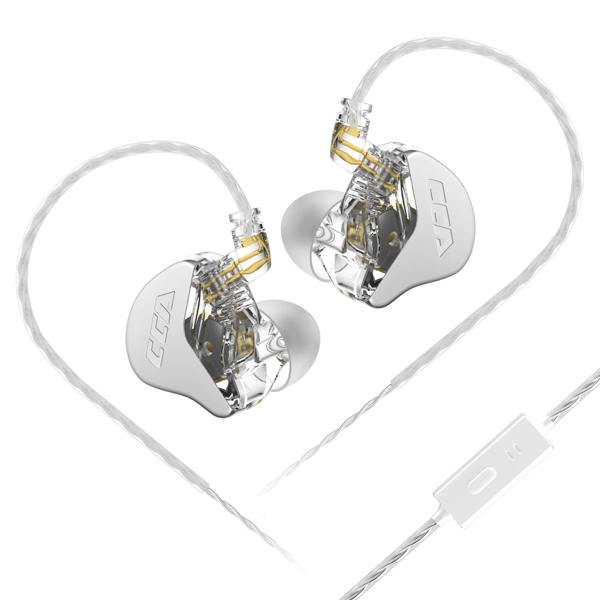 CCA CRA in-ear monitor with dual magnetic driver delivering clear vocal separation