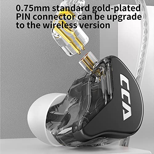 Lightweight ergonomic design of CCA CRA IEM for comfort