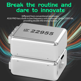 CCA KZ AS16 PRO 26 dB isolation improves attention during performances.
