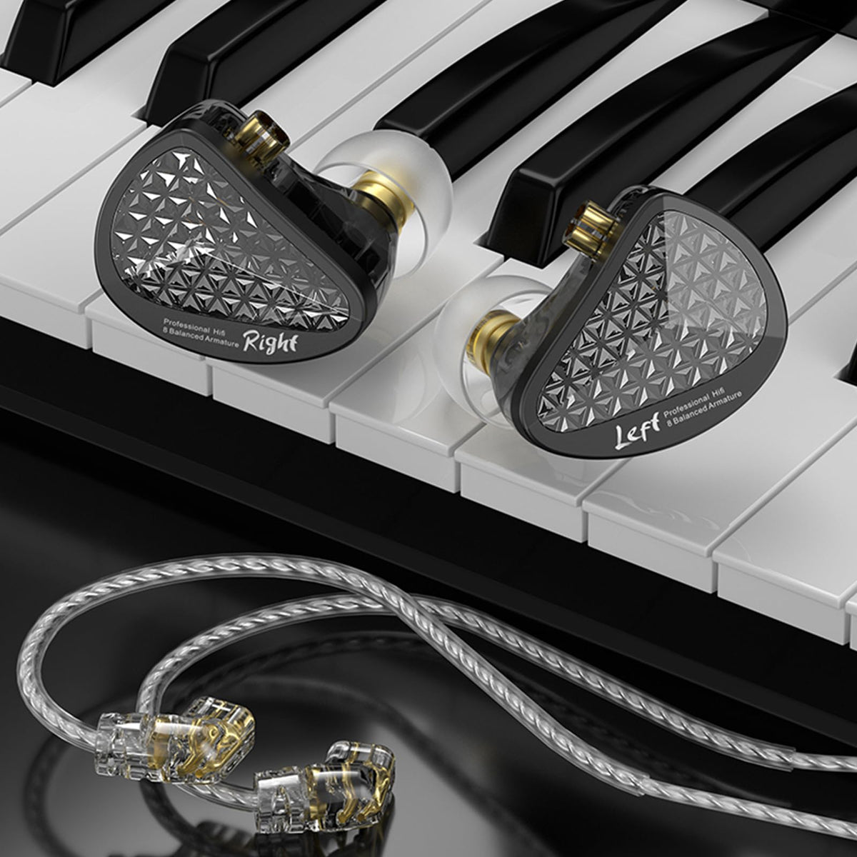 CCA KZ AS16 PRO balanced-armature tuning offering precise treble and vocal clarity.