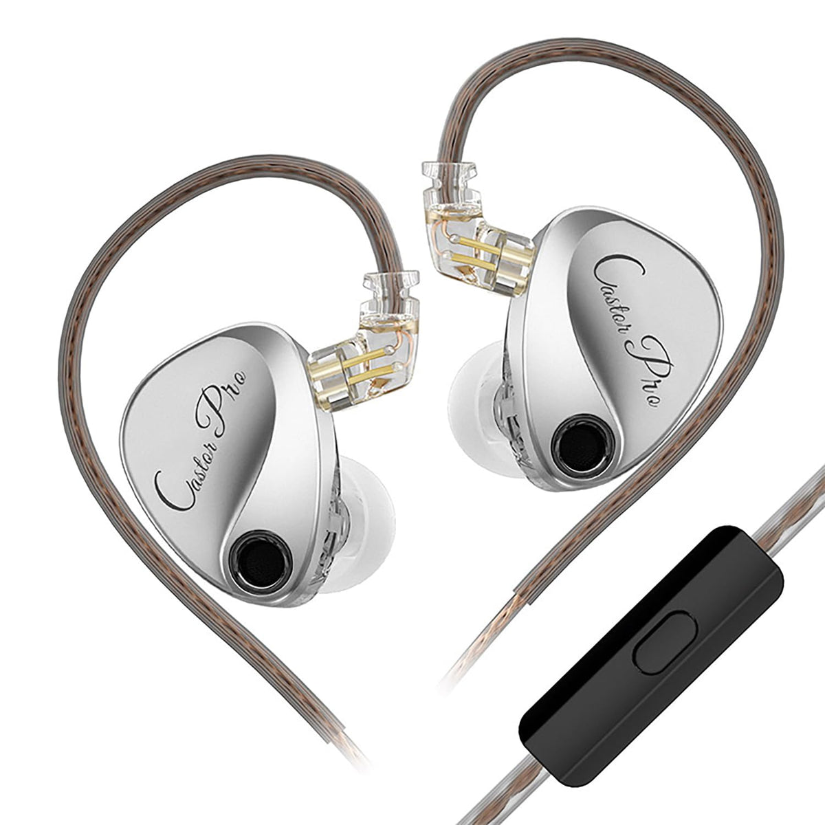 CCA KZ Castor Pro front shell showing ergonomic fit and comfort benefit