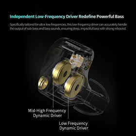 CCA KZ Castor Pro mic-enabled in-ear for hands-free calls and streaming