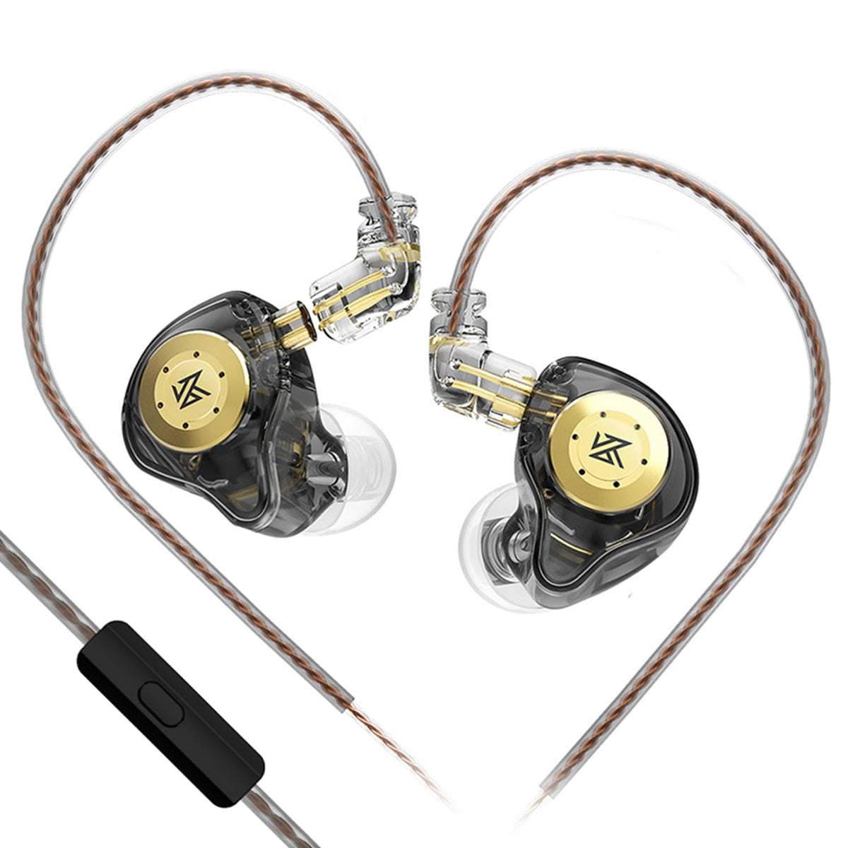 CCA KZ EDX Pro 10mm dual magnetic driver delivering deep bass and clarity.