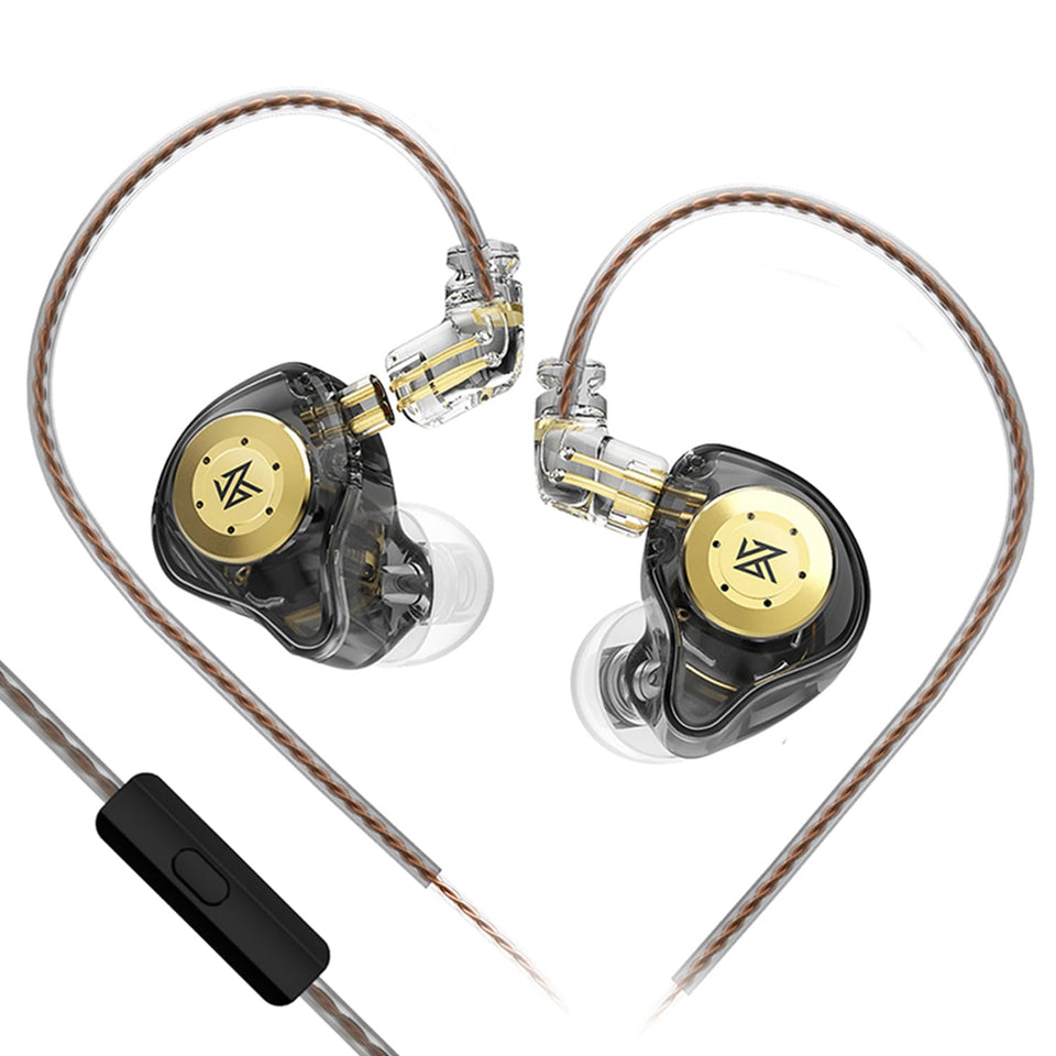 CCA KZ EDX Pro 10mm dual magnetic driver delivering deep bass and clarity.