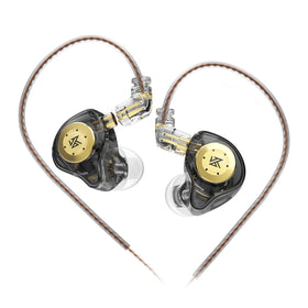 CCA KZ EDX Pro earbuds with 10 mm dual magnetic driver delivering deep bass and clarity