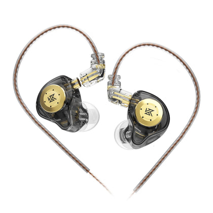 CCA KZ EDX Pro earbuds with 10 mm dual magnetic driver delivering deep bass and clarity
