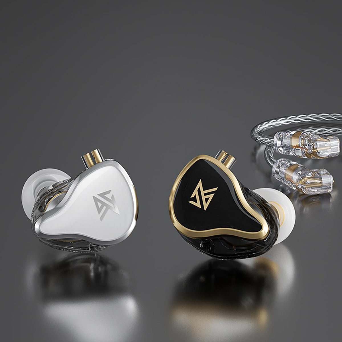 CCA KZ ZAS advanced acoustic chamber reduces distortion for clear audio