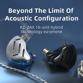 CCA KZ ZAX balanced bass and clear highs for rich music.