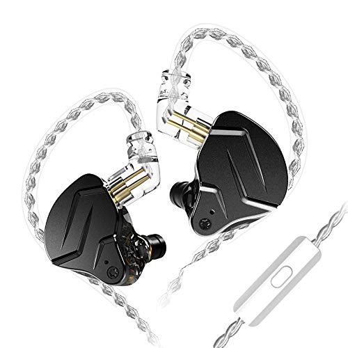CCA KZ ZSN PRO X front view showing sleek metal faceplate and durable build benefit