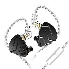 CCA KZ ZSN PRO X front view showing sleek metal faceplate and durable build benefit