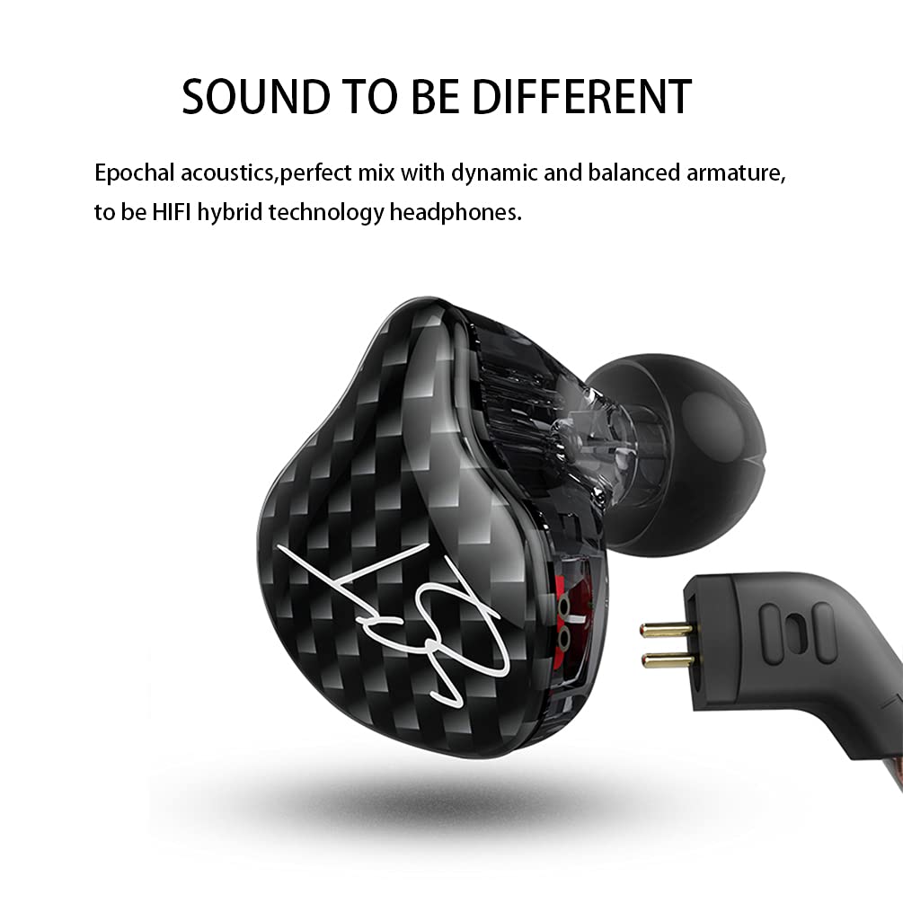 CCA KZ ZST balanced armature system improves clarity for vocals and instruments