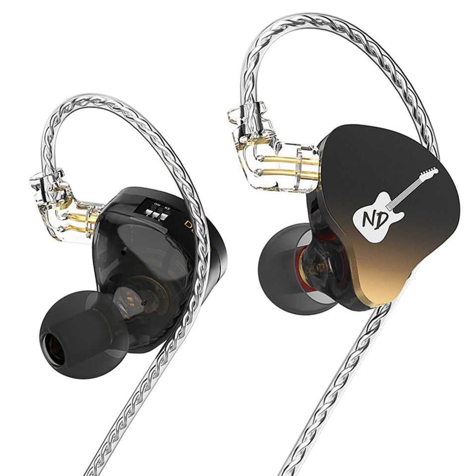 CCA ND DD3 4-tone adjustable in-ear monitor with customizable profiles for personal listening